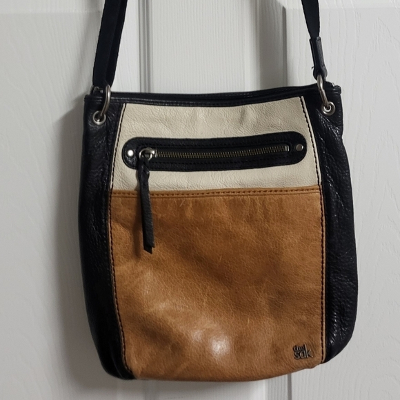 The Sak Handbags - The Sak - Laurel Crossbody Bag - Leather, Brown, Camel and Tan